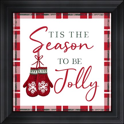 Framed Tis the Season Print