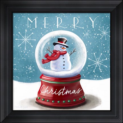 Framed Merry Christmas Print