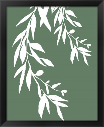 Framed Leaves I Print