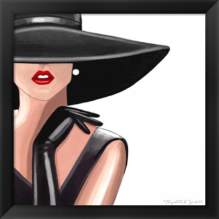 Framed Fashion Print