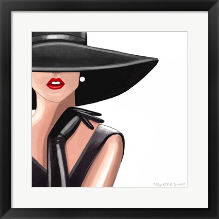 Framed Fashion Print