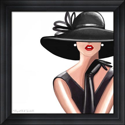 Framed Fashion II Print
