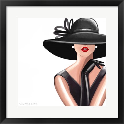 Framed Fashion II Print