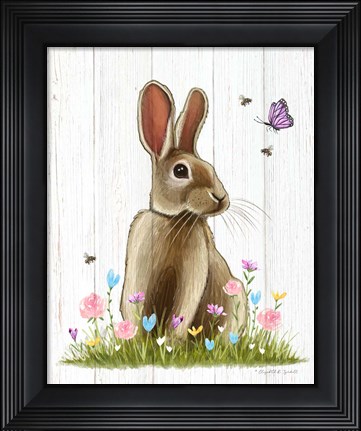 Framed Easter Rabbit Print