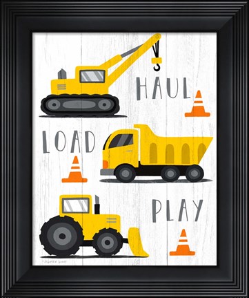 Framed Haul, Load, Play Print