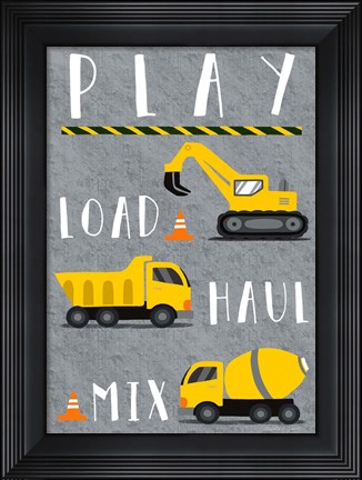 Framed Play Print