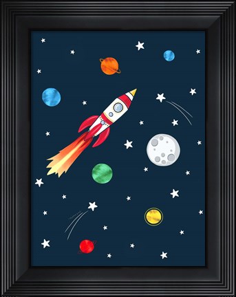 Framed Space Print
