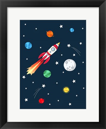 Framed Space Print