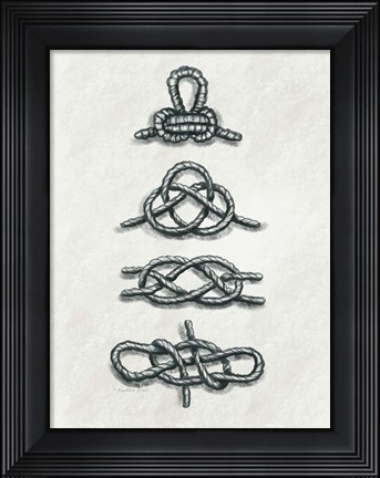 Framed Knot So Fast II Print