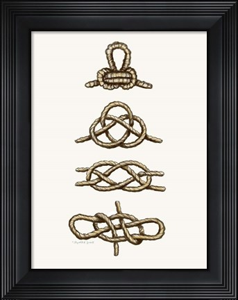 Framed Knot So Fast II Print
