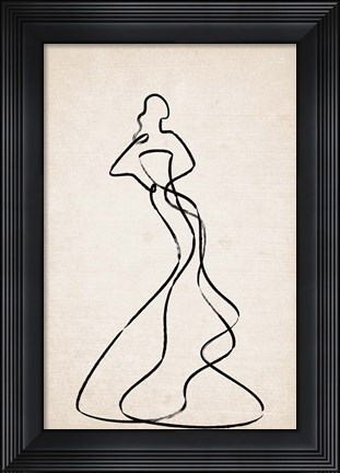 Framed Couture II Print