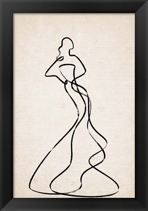Framed Couture II Print