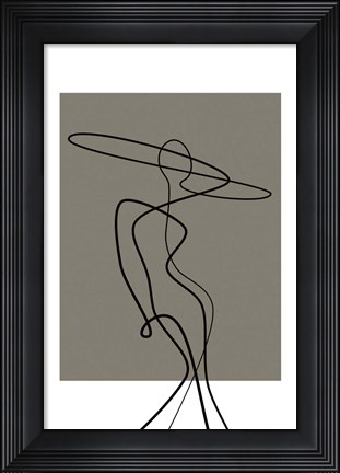 Framed Femme Fashion Print