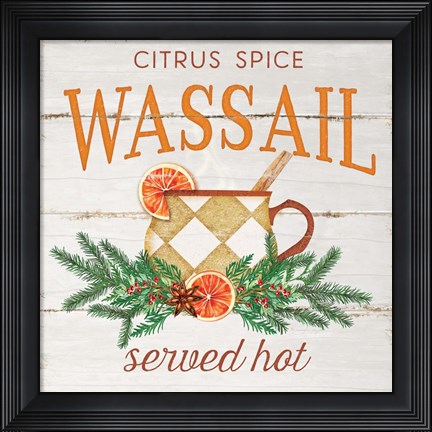 Framed Wassail Print