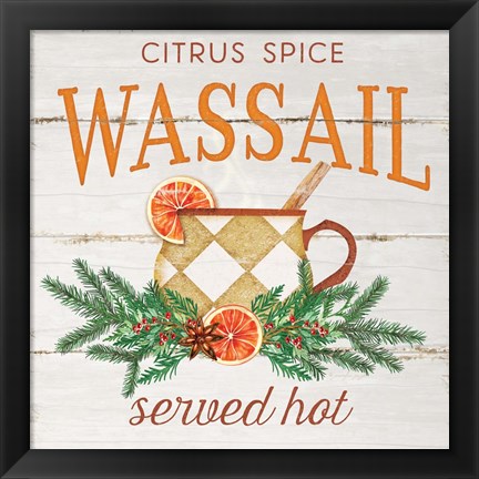 Framed Wassail Print