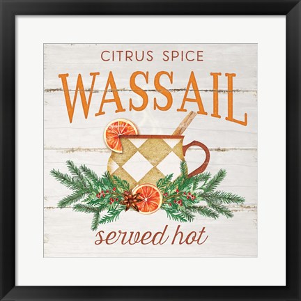 Framed Wassail Print