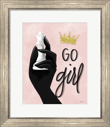 Framed Go Girl, Queen Print