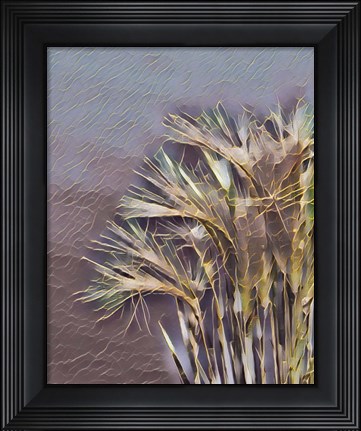 Framed Gemstone Grass Print