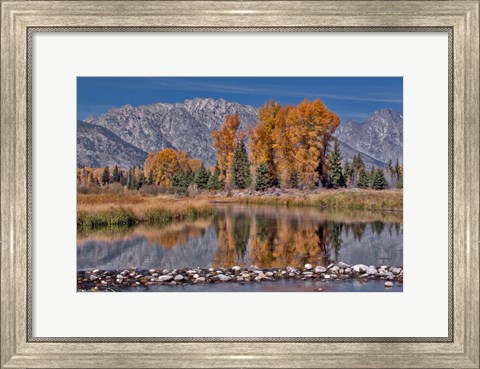 Framed Teton Autumn Print