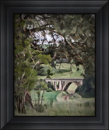 Framed Palouse RR Bridge Print