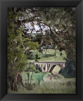 Framed Palouse RR Bridge Print