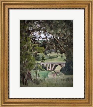 Framed Palouse RR Bridge Print