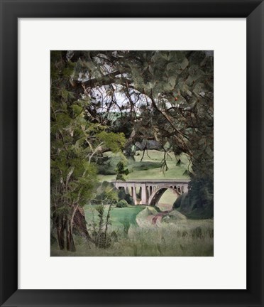 Framed Palouse RR Bridge Print