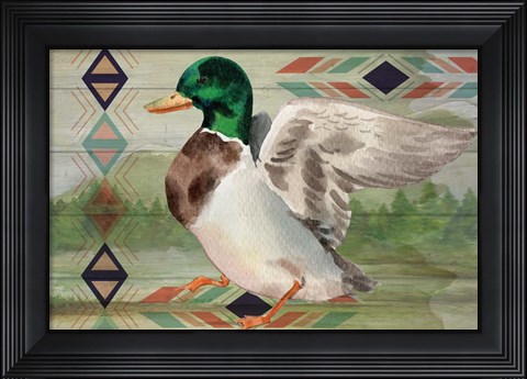 Framed Duck Print