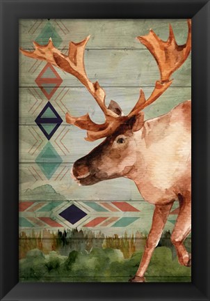 Framed Moose Print