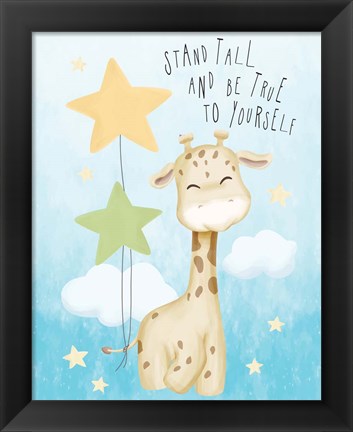 Framed Stand Tall Print