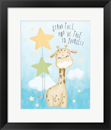 Framed Stand Tall Print