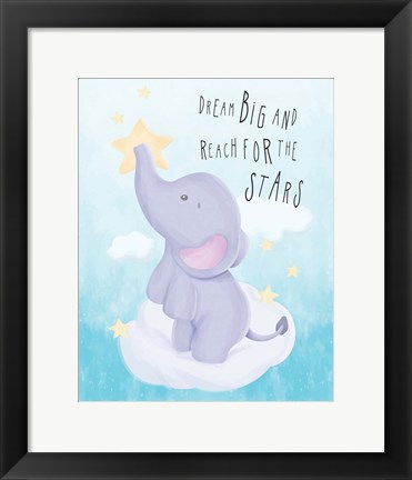 Framed Dream Big Print