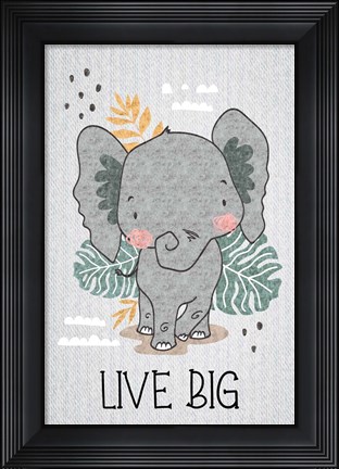 Framed Live Big Print