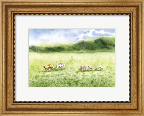 Framed Farmscape Print