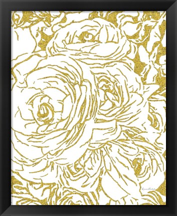 Framed Roses No. 1 Print