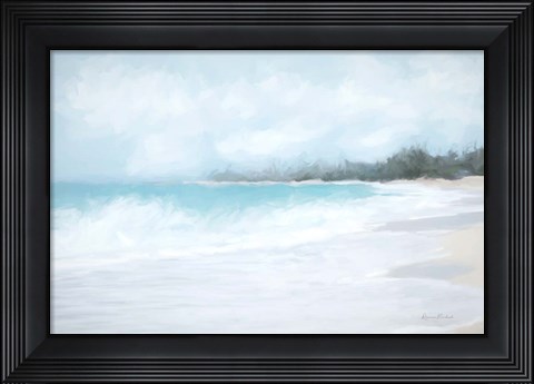 Framed Windy Harbor Print