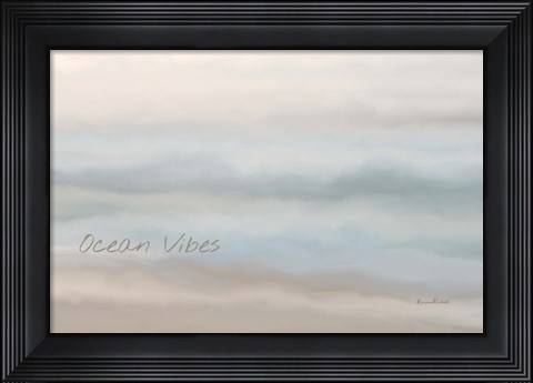 Framed Ocean Vibes Print