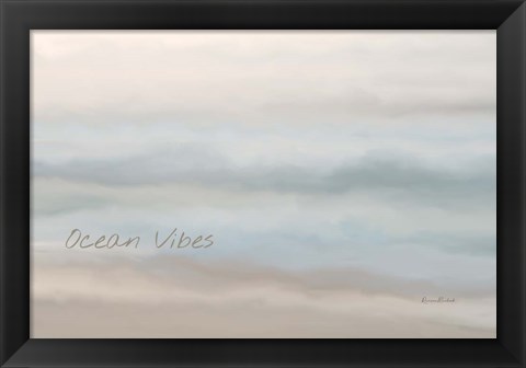 Framed Ocean Vibes Print