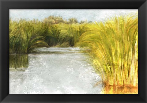 Framed Marshy Wetlands No. 2 Print