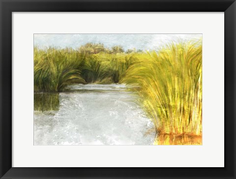 Framed Marshy Wetlands No. 2 Print