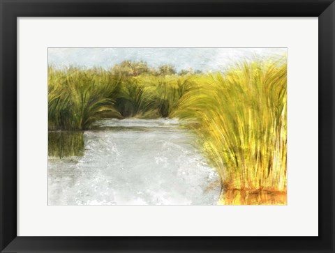 Framed Marshy Wetlands No. 2 Print