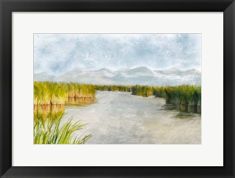 Framed Marshy Wetlands No. 3 Print