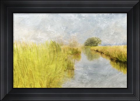 Framed Marshy Wetlands No. 5 Print