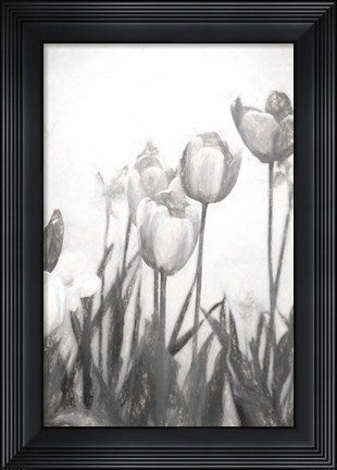 Framed Tulips IV Print