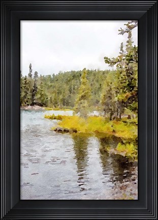 Framed High Country Vista No. 1 Print