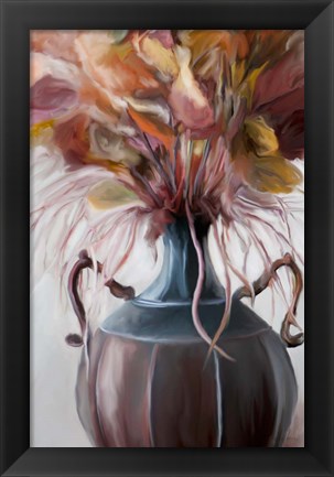 Framed Autumn Bouquet I Print