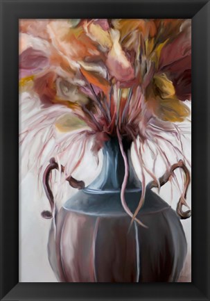 Framed Autumn Bouquet I Print