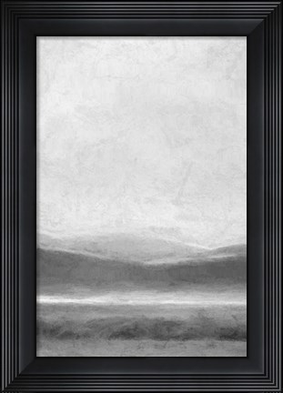 Framed Distant Hills Print
