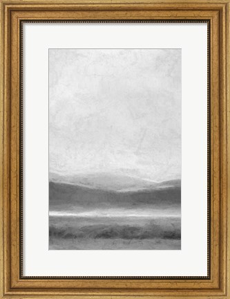 Framed Distant Hills Print
