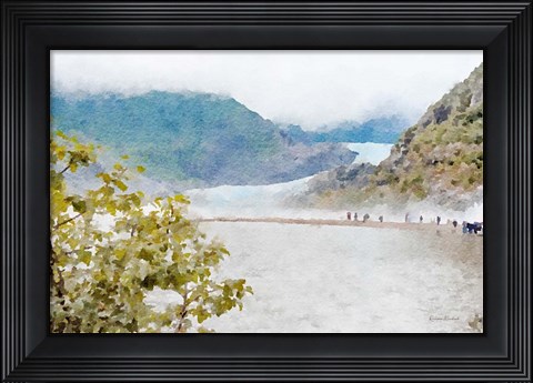 Framed Glacier Harbor No. 2 Print